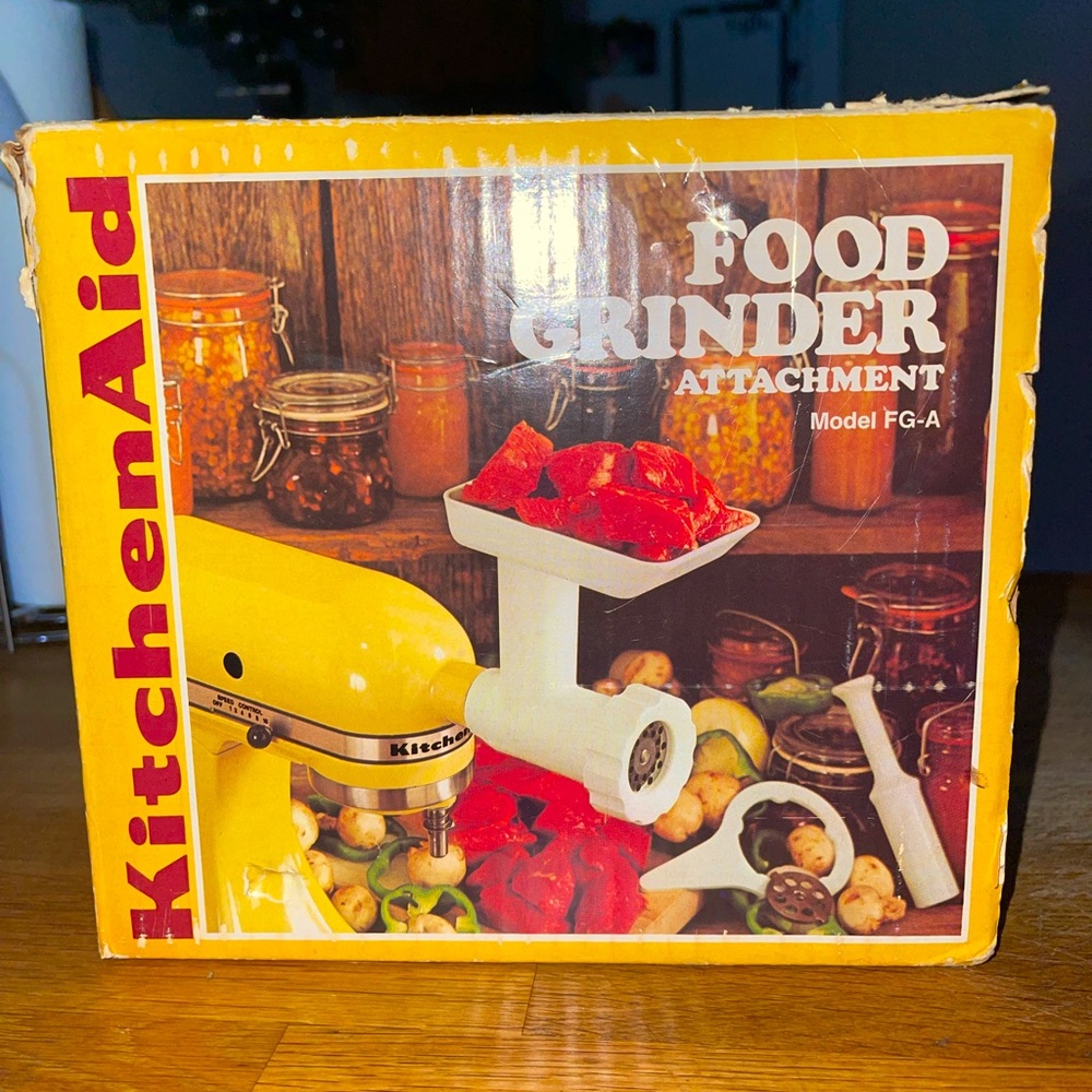 Kitchen aid meat grinder